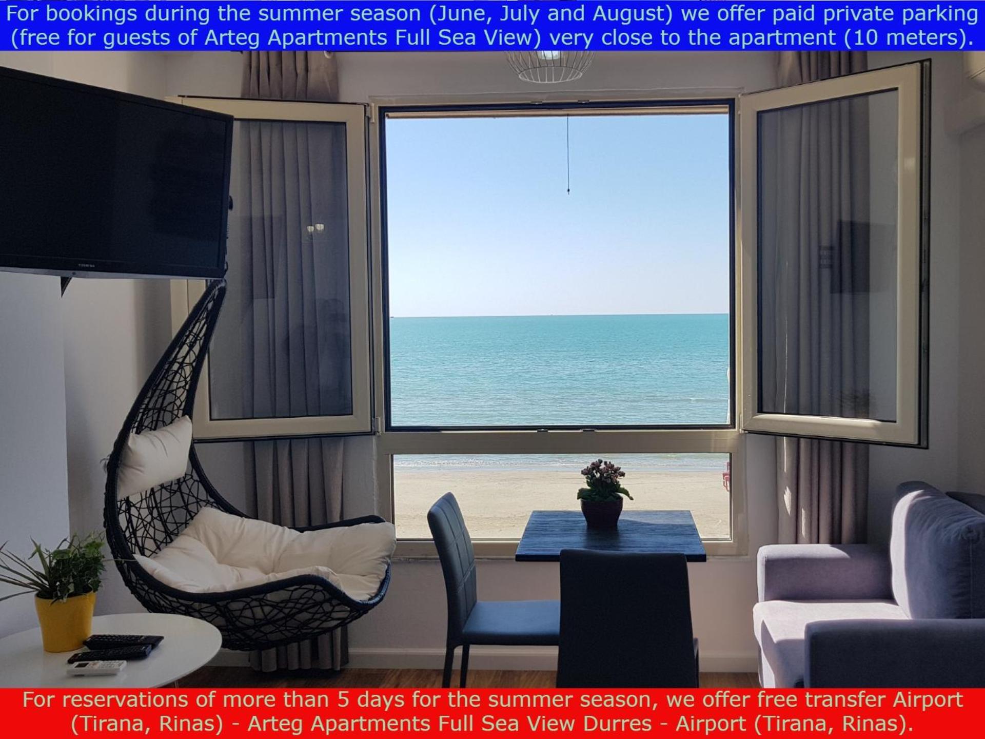 Arteg Apartments - Full Sea View Durrës Exteriér fotografie